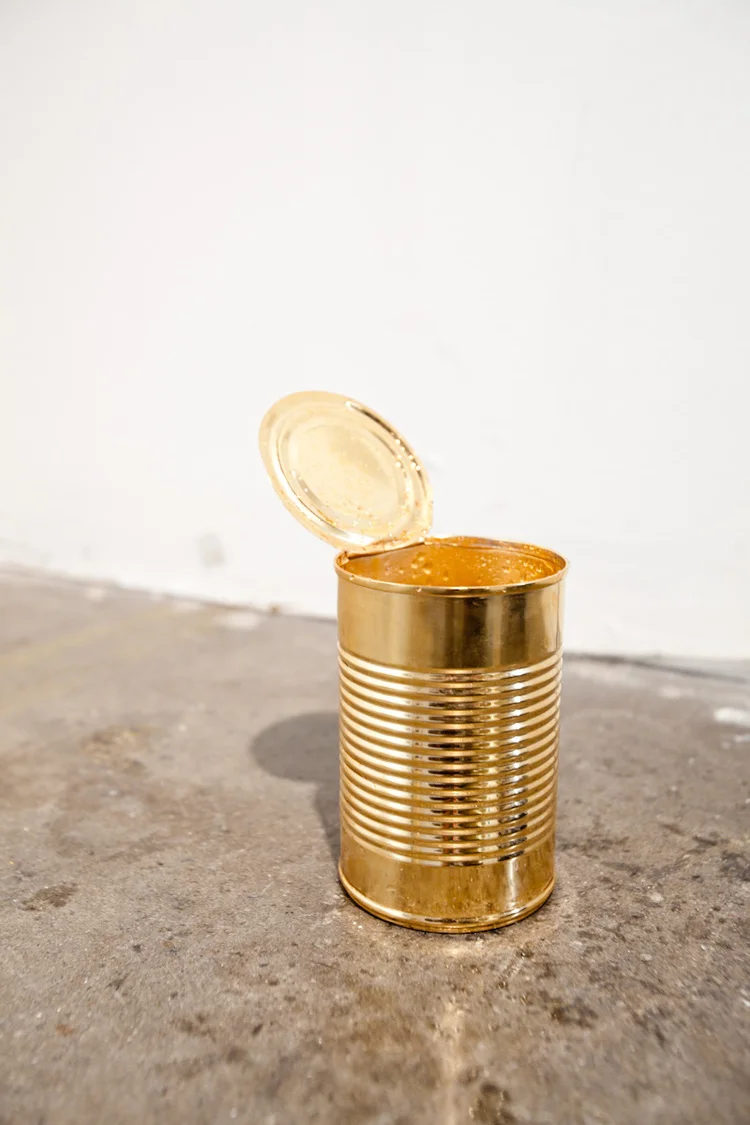 Isaac BrestDon’t Worry, It’s Gold2011Gold plated steel and water dripVariable 