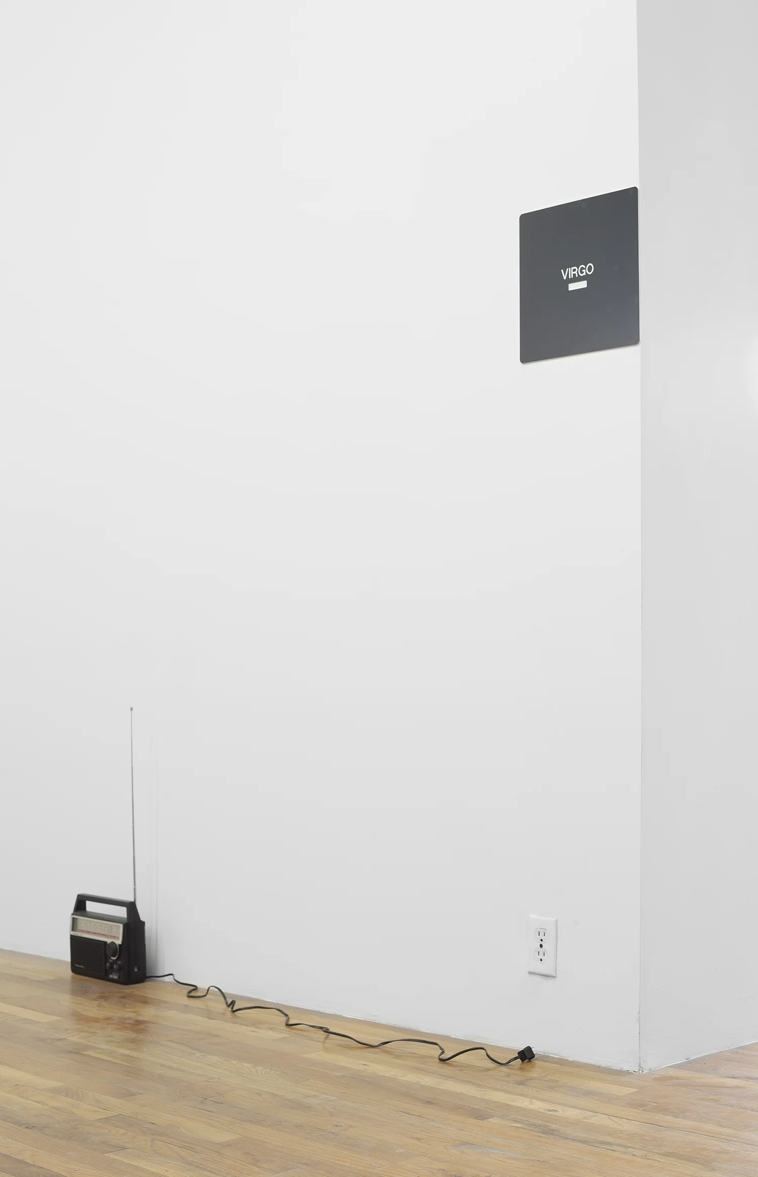 Weekend Update / Match Made in Heaven (Virgo) 2013 Radio / Plastic and brail Dimensions variable / 12 x 12 inches