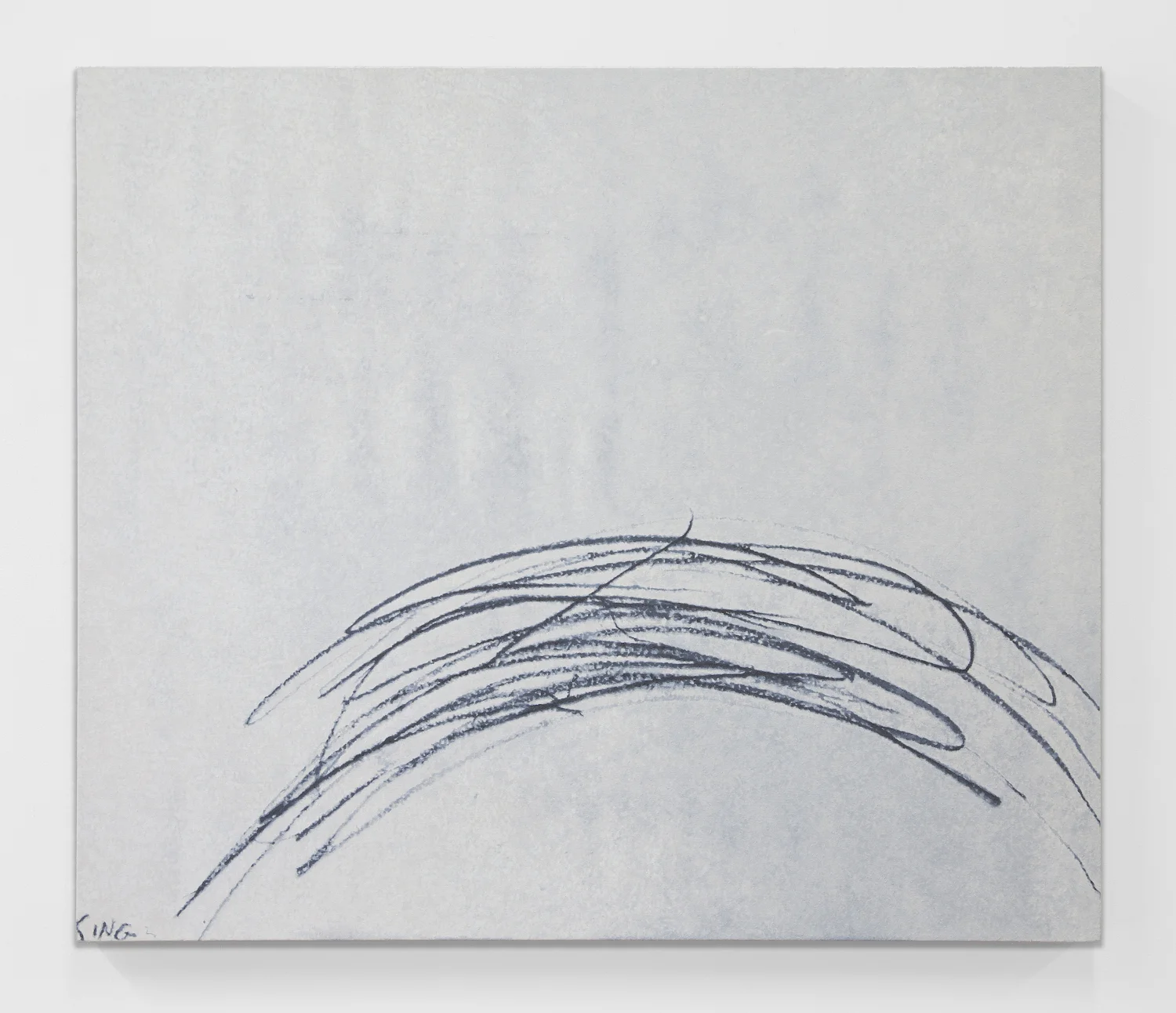 Louis Eisner KIng 2013 Oil on linen 42 x 34 inches 