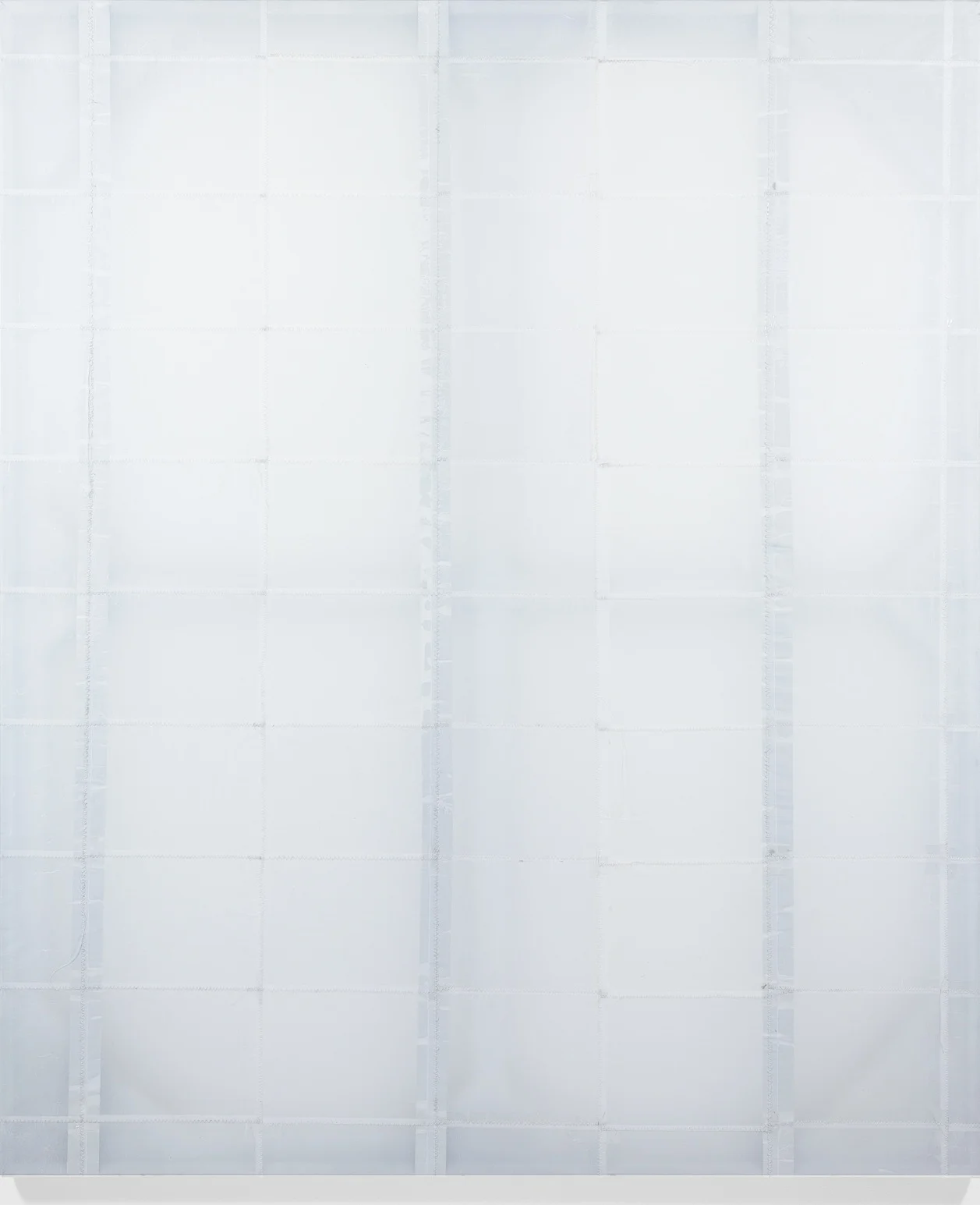 Jack Greer Untitled 2013 Paper, tape and thread 72 x 60 inches