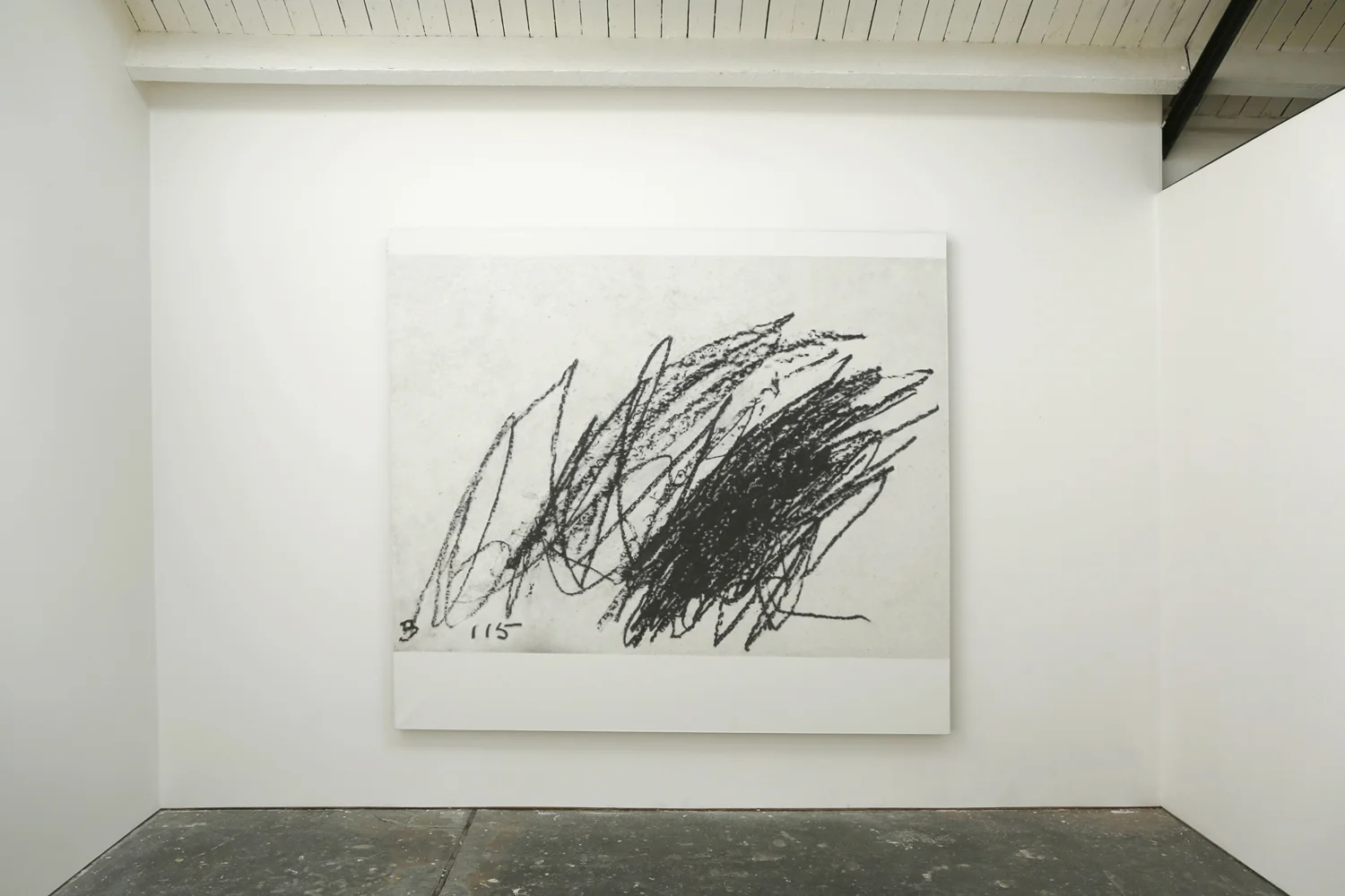 Bozo 2013 Oil on linen 90 x 80 1/2 inches