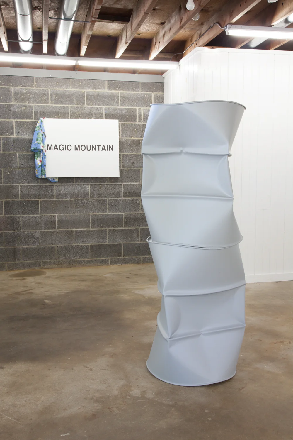 Dylan Lynch  Screw Driver  2013  Acrylic on steel  66 x 21 x 23 inches  