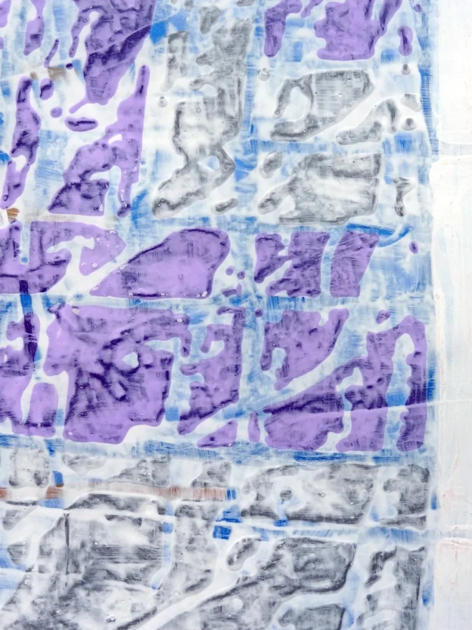 Kim Goldberg, Purple Study, 2012 | Detail