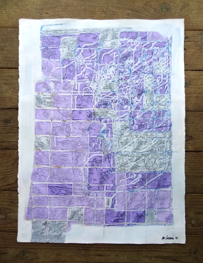 Kim Goldberg, Purple Study, 2012