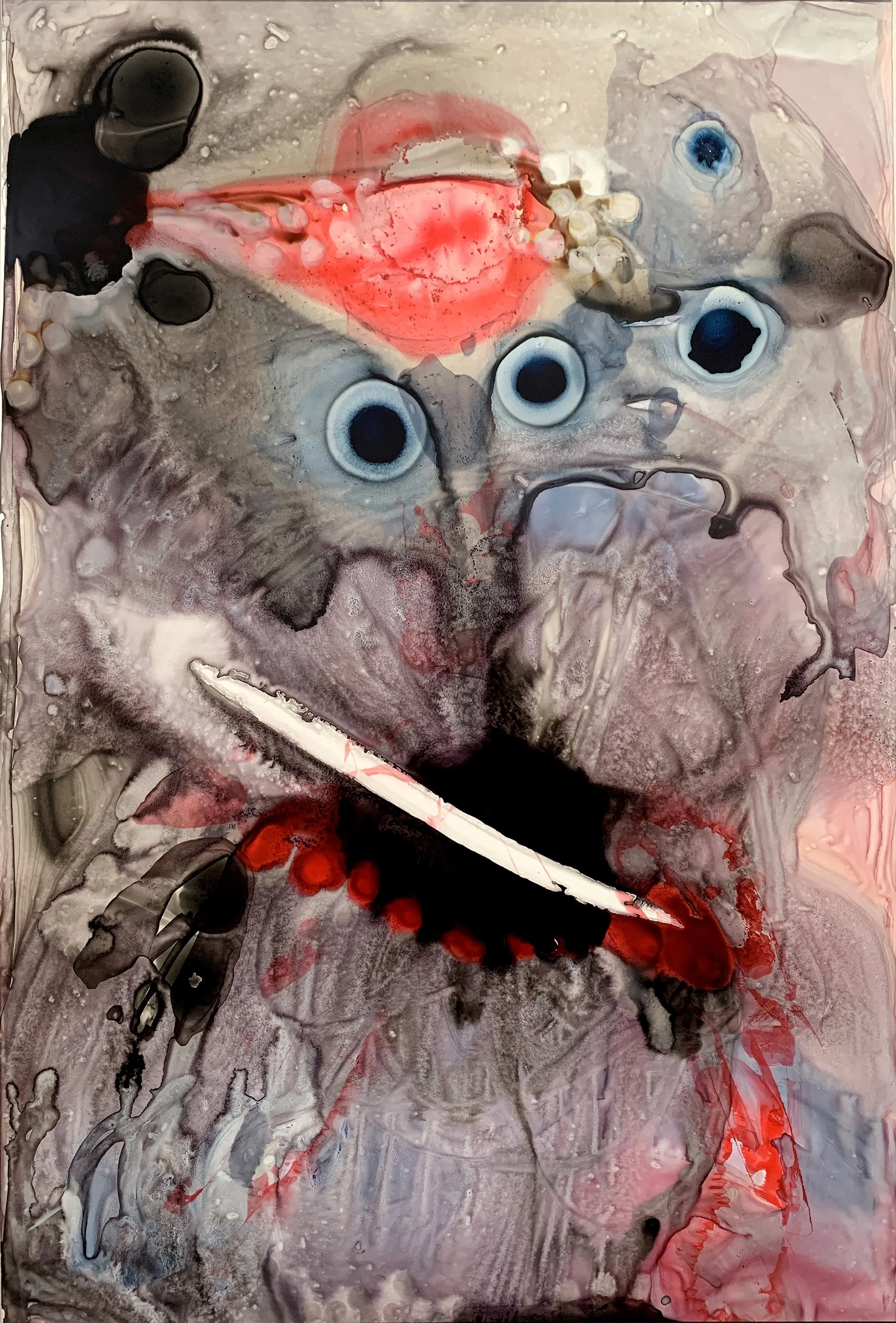 Its too new to know the name for it (deep scar) 2025_40x26_KimGoldberg.JPG