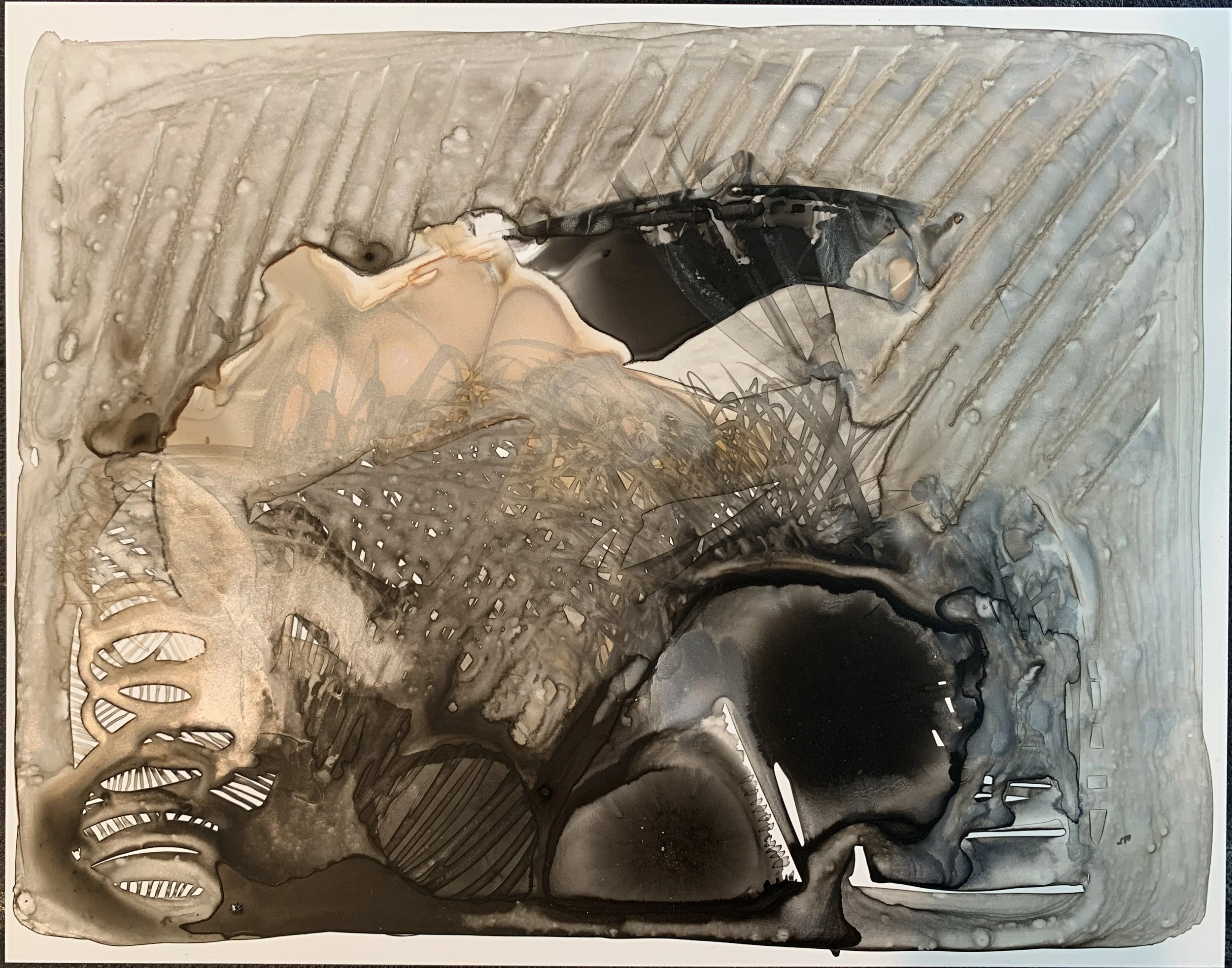 May III, 2025
ink and watercolor on paper, 16 in x 20 in 