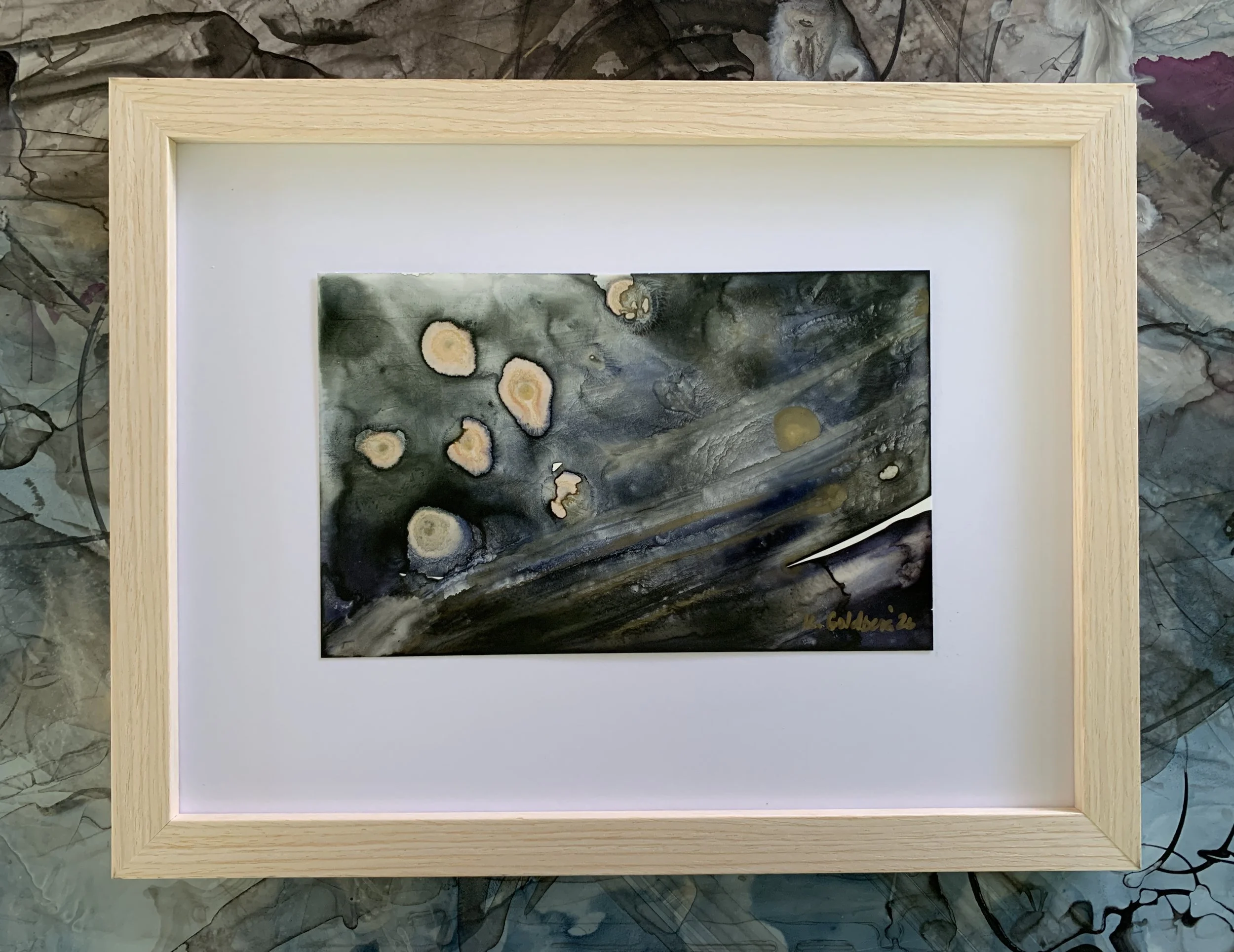 NoClearEnding_Unititled#23_minis_9x12_framed_KimGoldberg.jpg