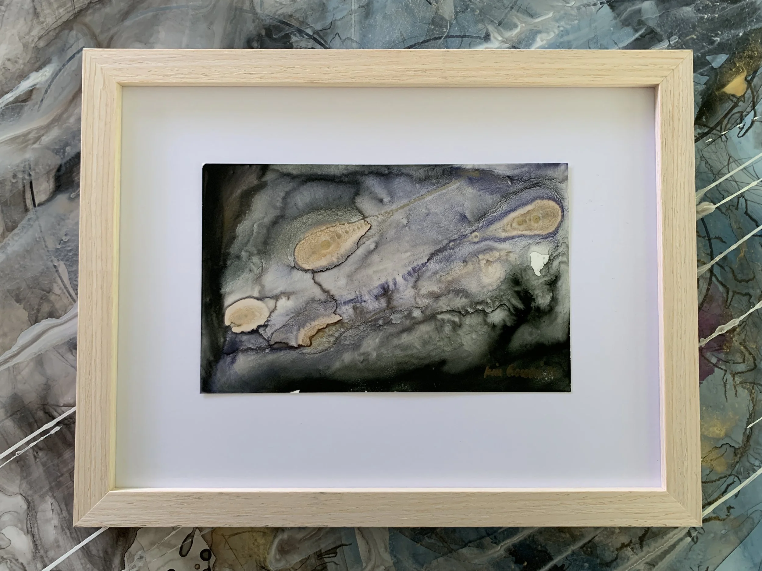 NoClearEnding_Unititled#21_minis_9x12_framed_KimGoldberg.jpg