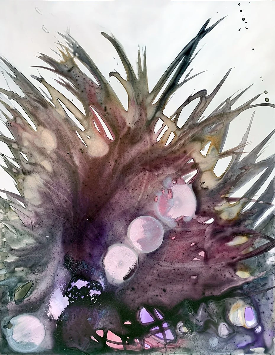 lea yedu'a (unknown), 2025
ink and watercolor on paper, 20 in x 16 in 