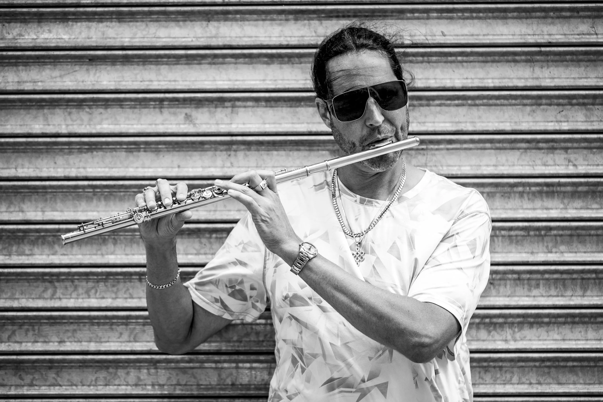 Brian Landrus with Flute by Nick Carter 2024