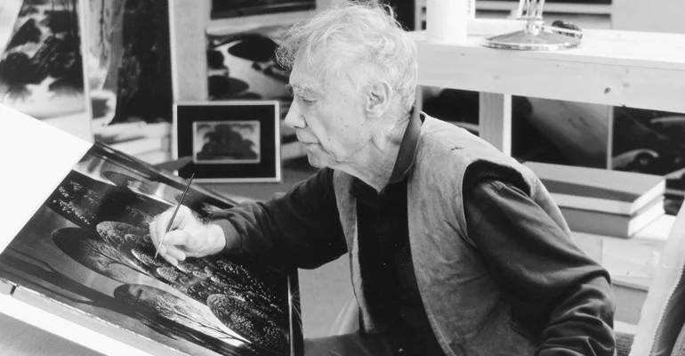 The amazing "Sleeping Beauty" artist, Eyvind Earle. Long overdue, but finally a Disney Legend.