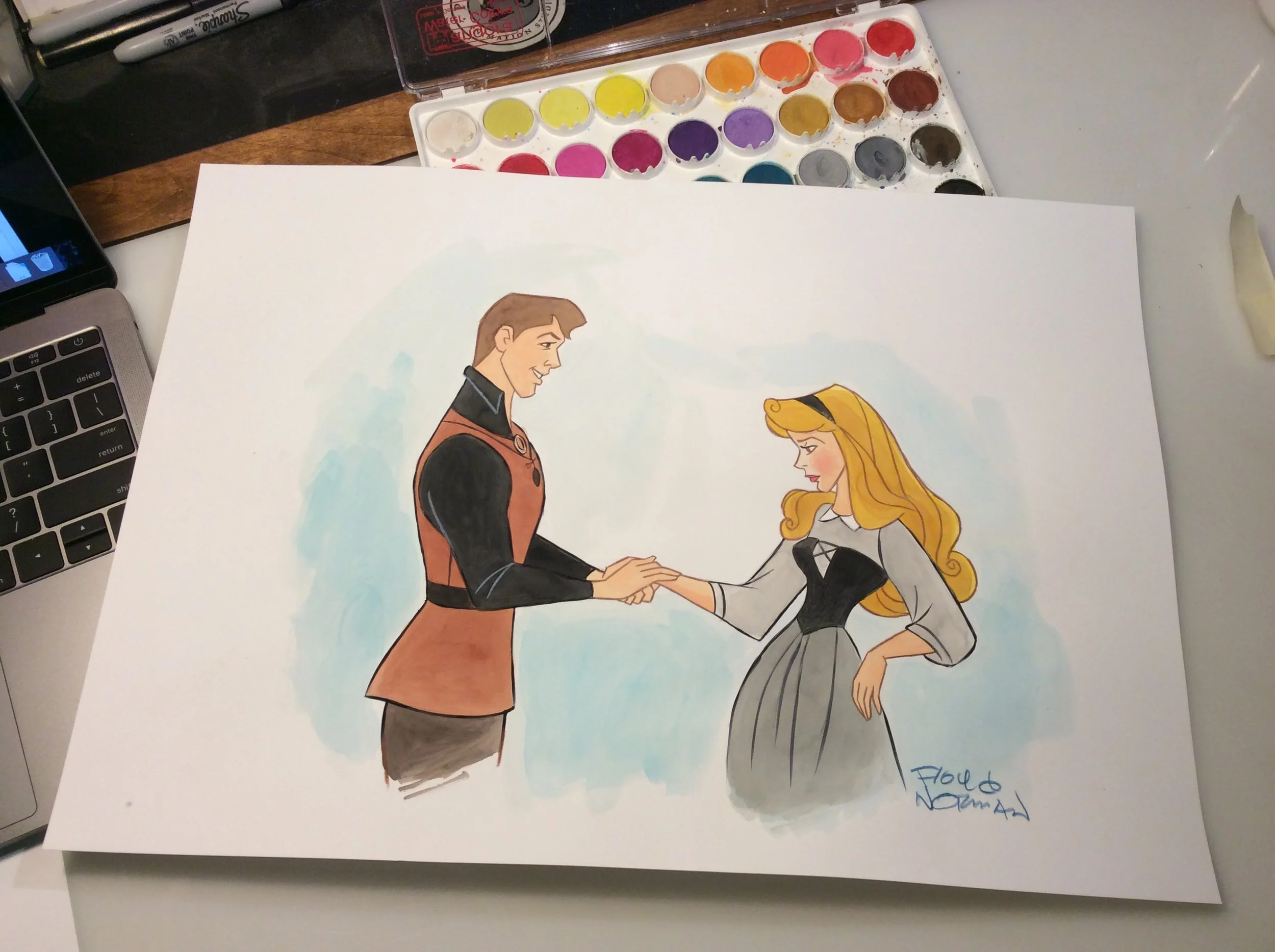 Prince Phillip and Briar Rose are nice kids...but hardly heroes.