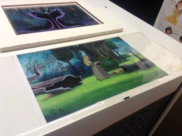 Original Sleeping Beauty art. You had to be good to work on this Disney motion picture.