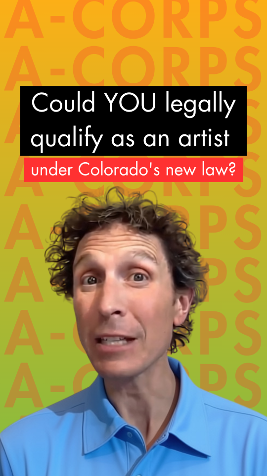 Could you legally qualify as an artist under Colorado's new law?