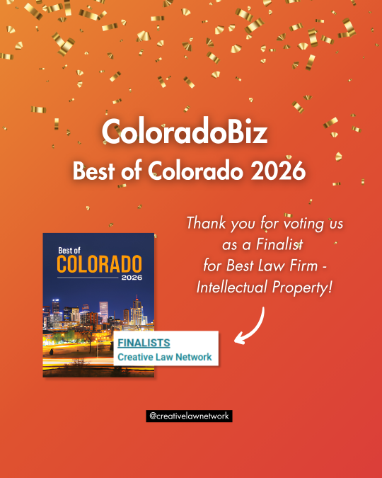 Creative Law Network: Finalist at ColoradoBiz Magazine's Best of Colorado 2026
