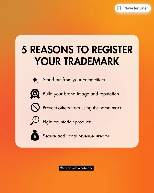 5 Reasons to Register Your Trademark