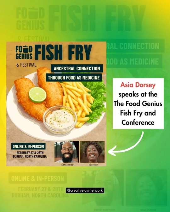 Client Spotlight: Asia Dorsey at the Food Genius Fish Fry &amp; Conference