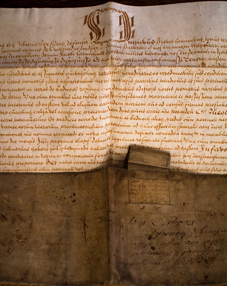 Duchray Castle Deeds from 1647