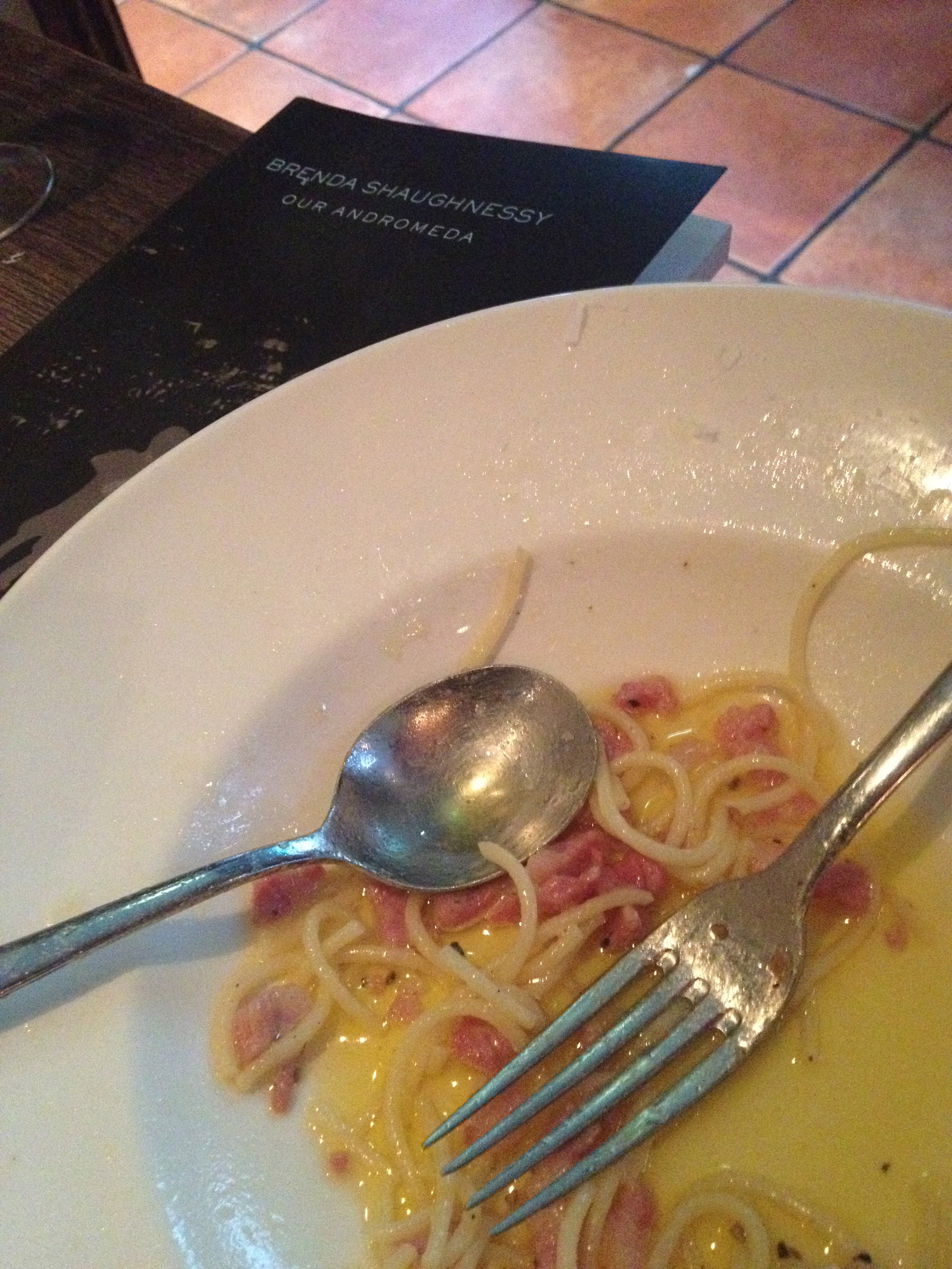Some good food and poetry - that's the ticket!