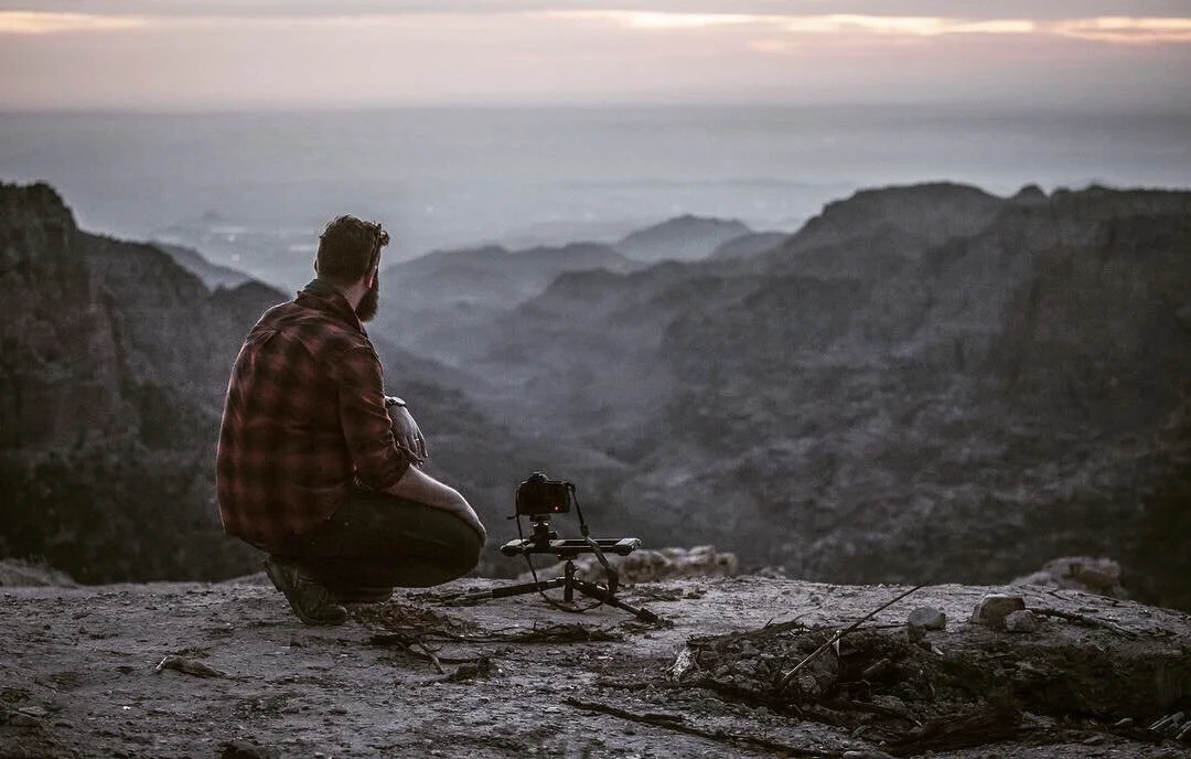 Photo - James Vincent. Taken filming on location in Jordan