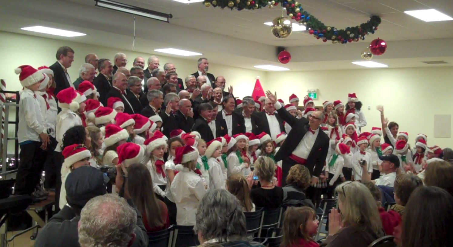 Christmas Show 2013 with LE Shaw and New Minas Elementary Choirs