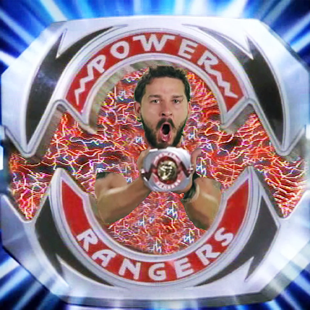 Shia LaBeouf Motivates the Power Rangers