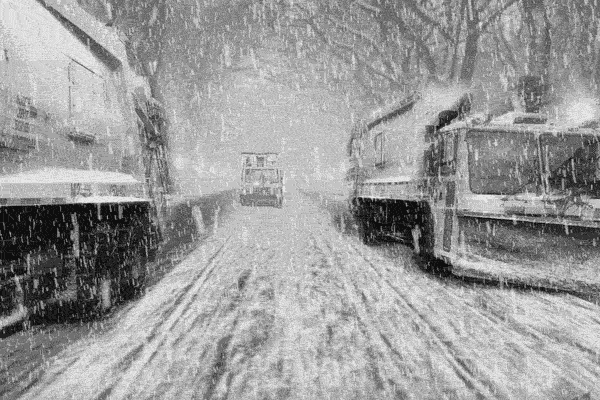 Way to keep the roads clean! Thanks guys!