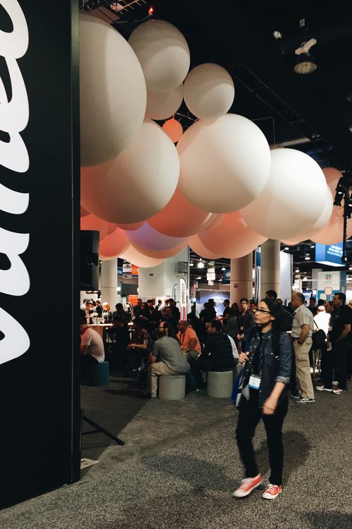 Vimeo booth at NAB 2017