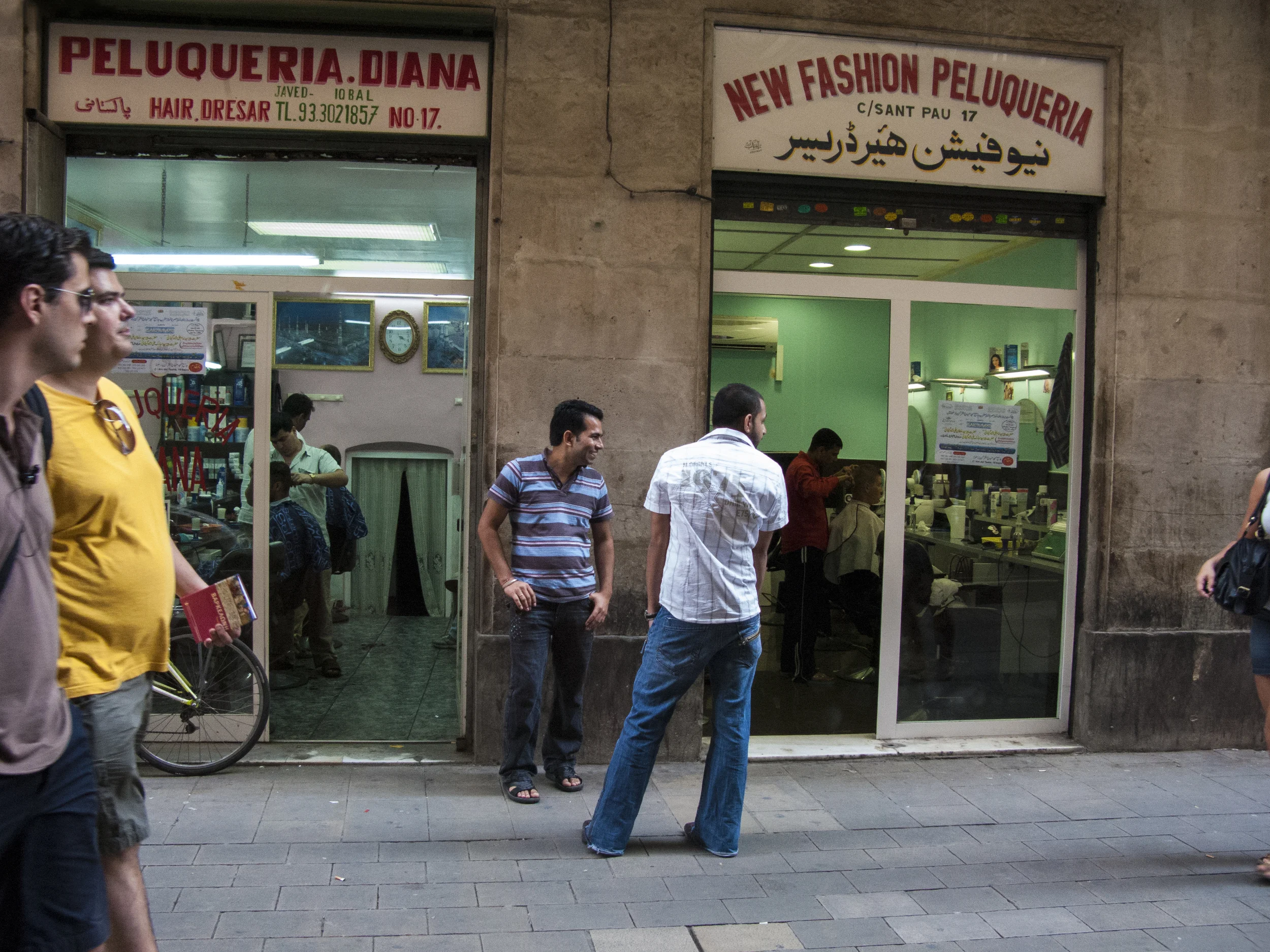 Barber, Barcelona