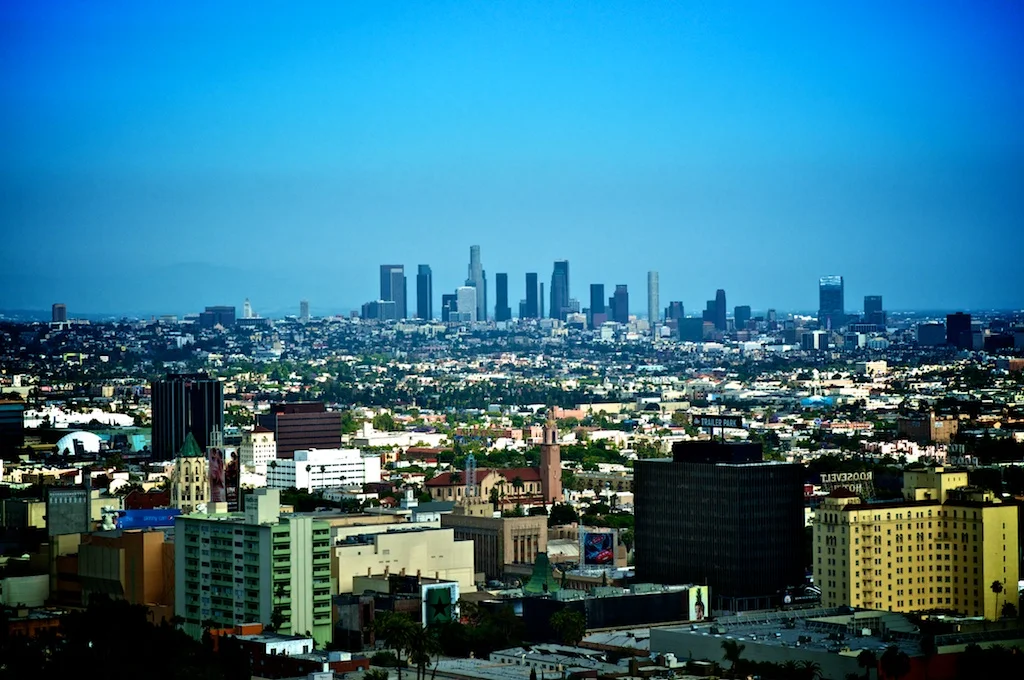 los angeles skyline