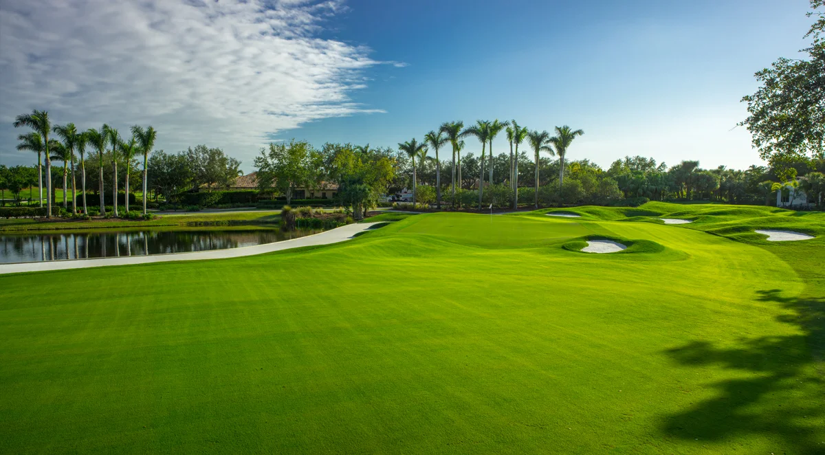 Golf Hole #1, Photo by Laurence Lambrecht 