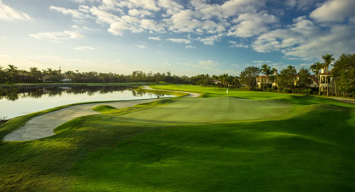 Golf Hole #16, Photo by Laurence Lambrecht 