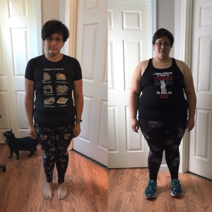 Brandie's transformation started before we started working together, but she's an amazingly consistent client who's built a lot of strength.