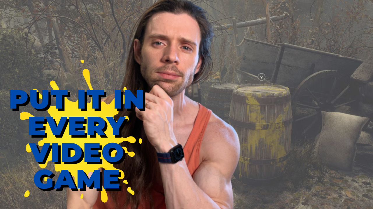 Yellow Paint In Video Games Is Good Actually