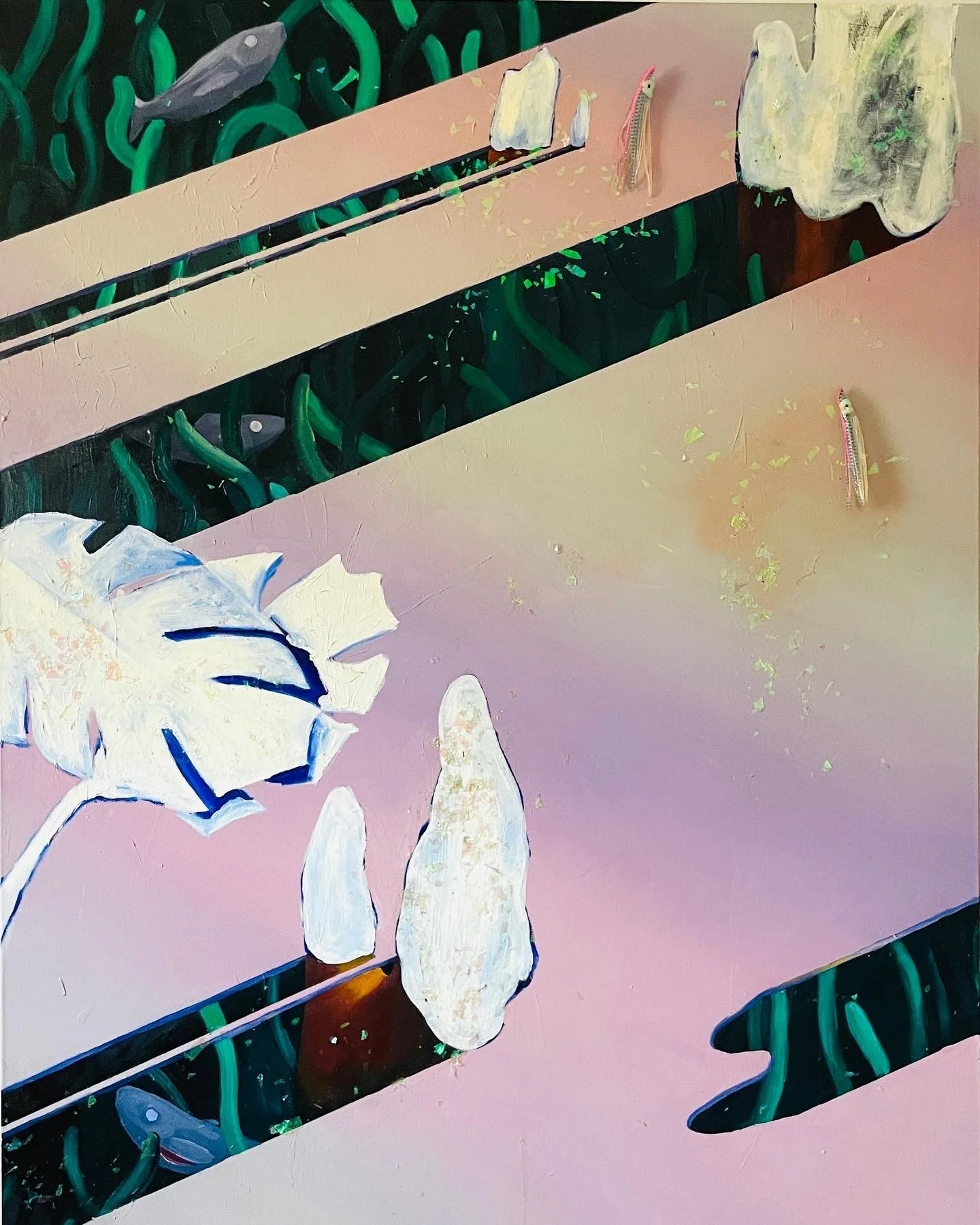  A Shimmering That Could Only Be Untrue (Detail) 