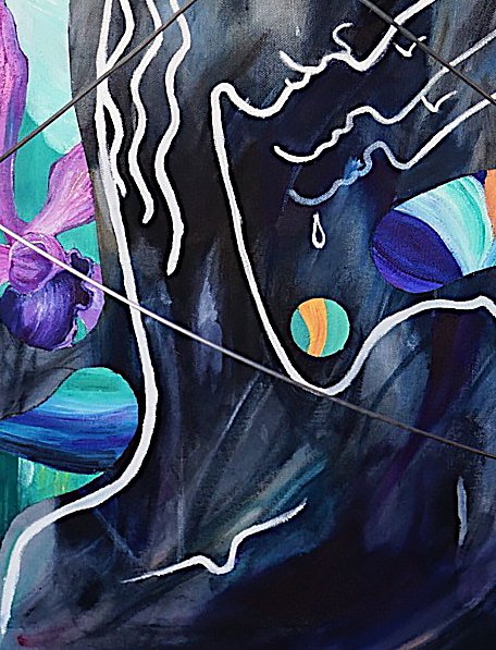  Close Enough To See, Not Close Enough To Touch (Detail) 