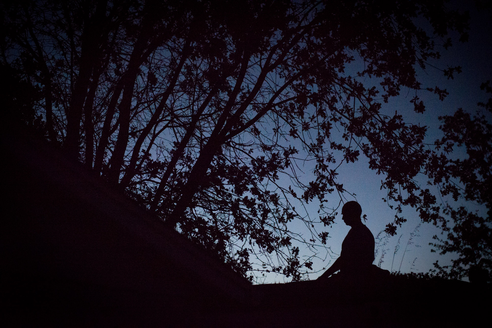Sunset Meditator