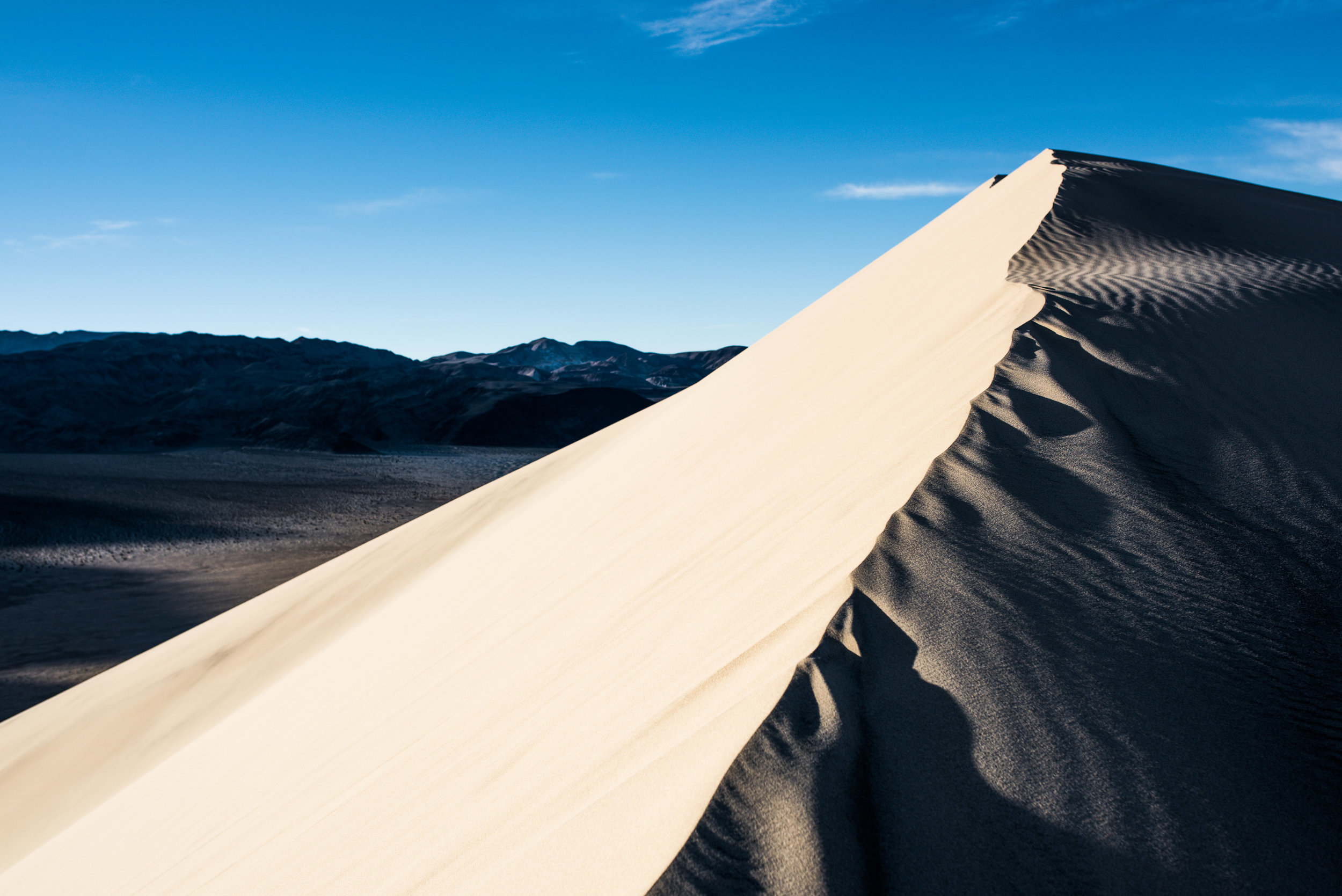 Sunrise on Eureka Dunes