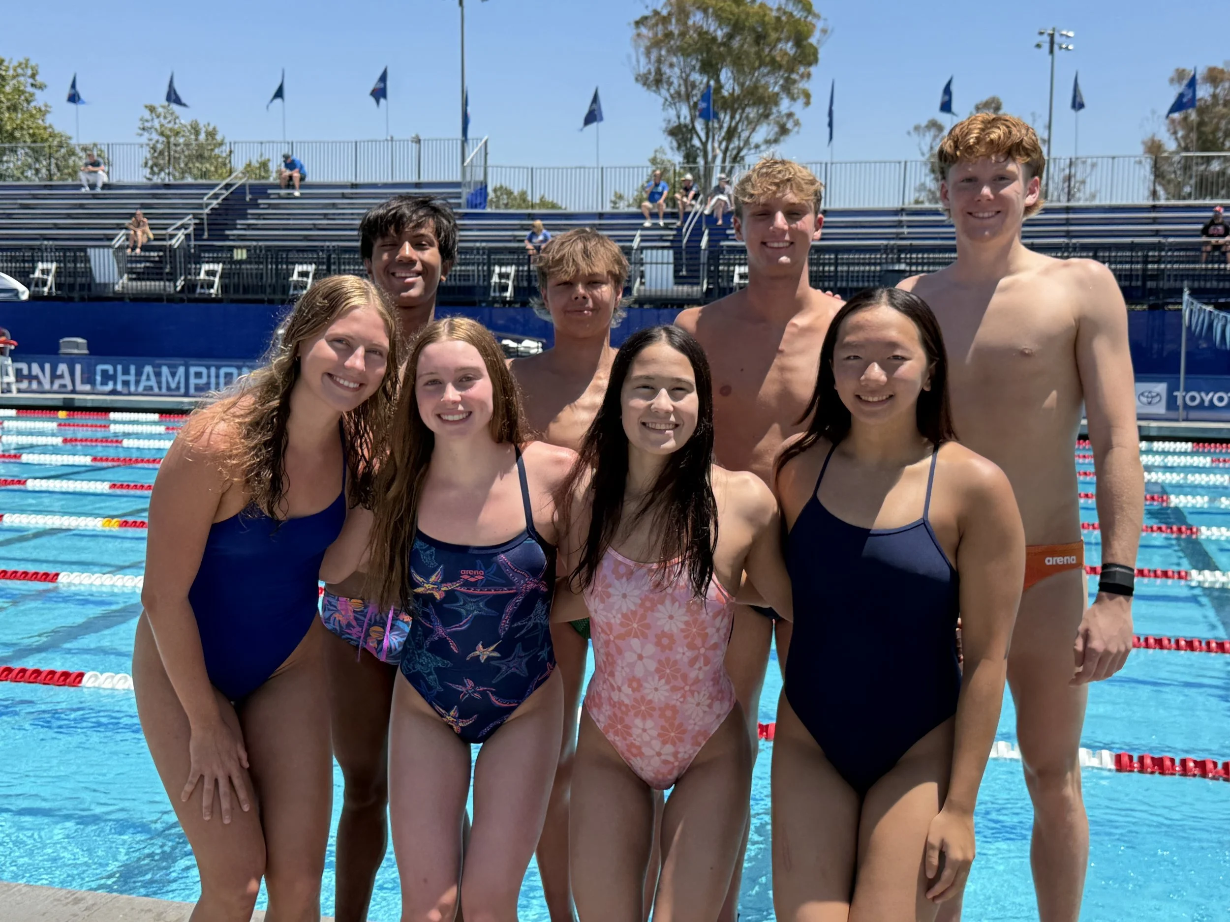 RMSC National Team Swims Fast at Summer Championship Meets Across the Country