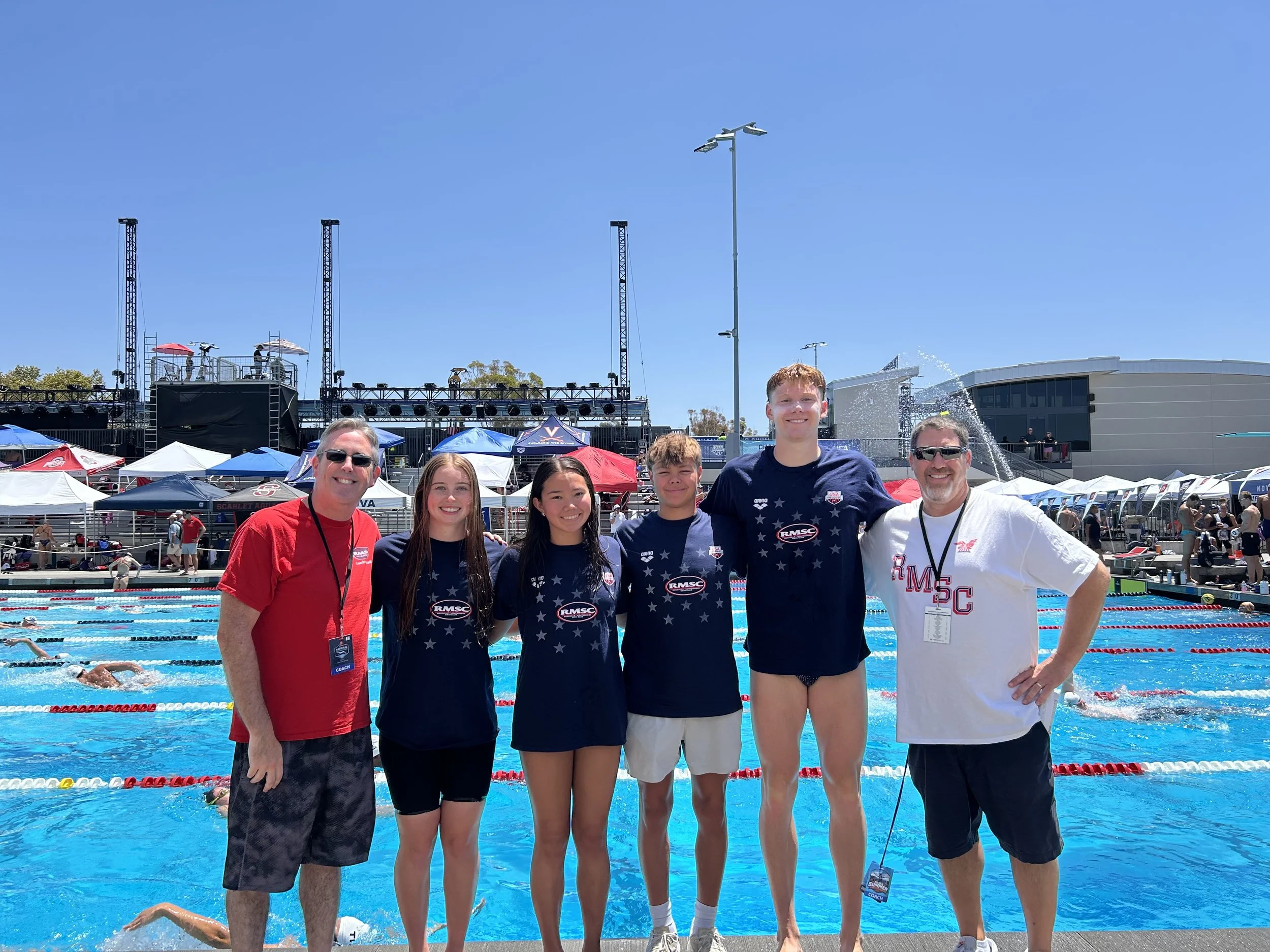 RMSC Well Represented at USA Swimming National Meets