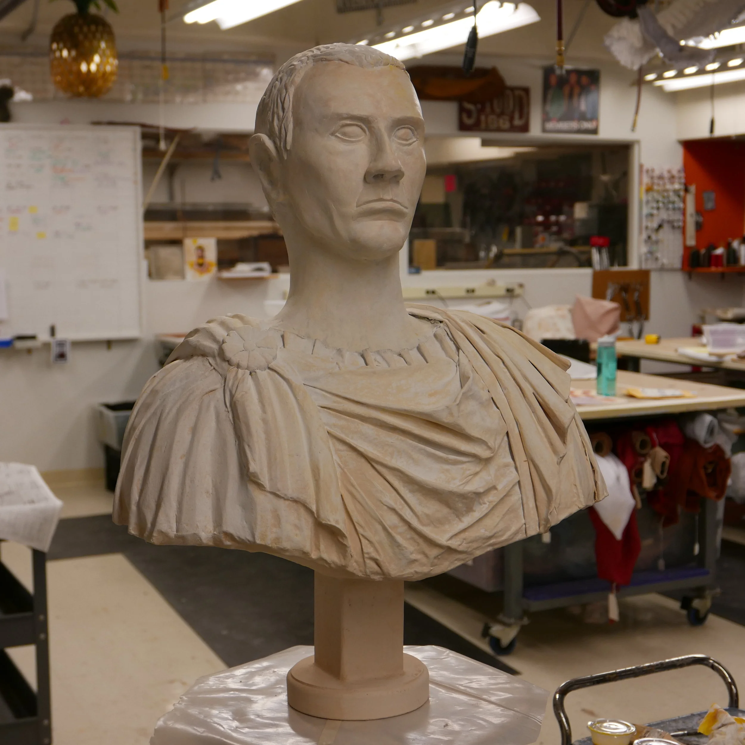 Caesar in progress.JPG