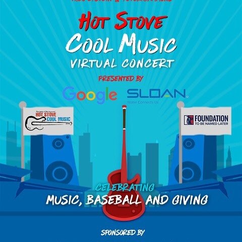 Join us for this incredible Virtual Concert to raise money for educating underprivileged kids in Chicago and Boston! #community #music #baseball  #education #gammonscholarships #givingback  @ftbnl1 @pgammo