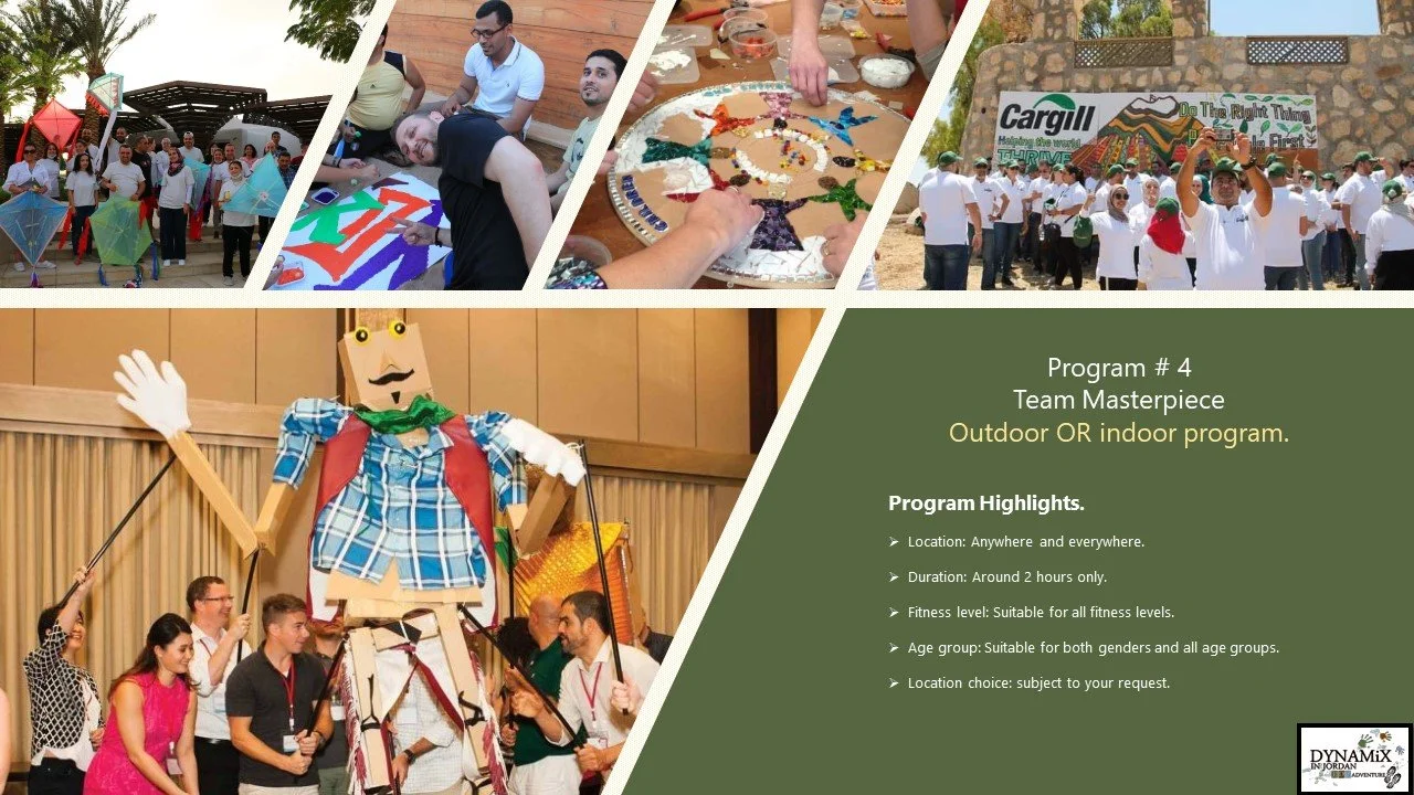 Team Building Training Programs Dynamix In Jordan