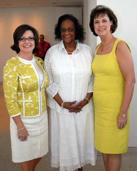 Board members Teresa Scott, Henrietta Grant and Rosemary Gilliam enjoy the event.