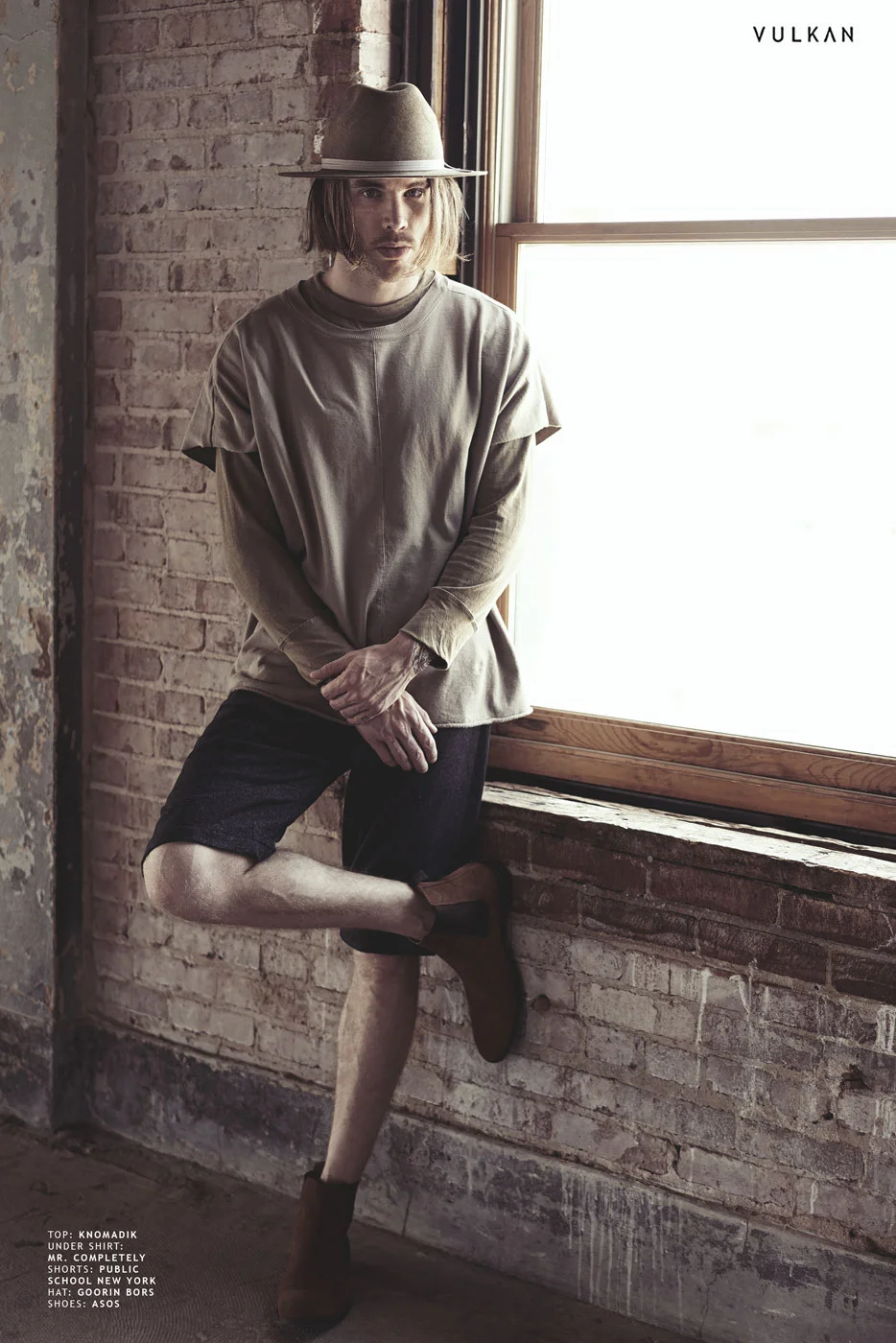  Photographer: Kenn Perry  Wardrobe Stylist: Frank Christon  Grooming: Wayne Morris&nbsp;  Model: Ty Edward  