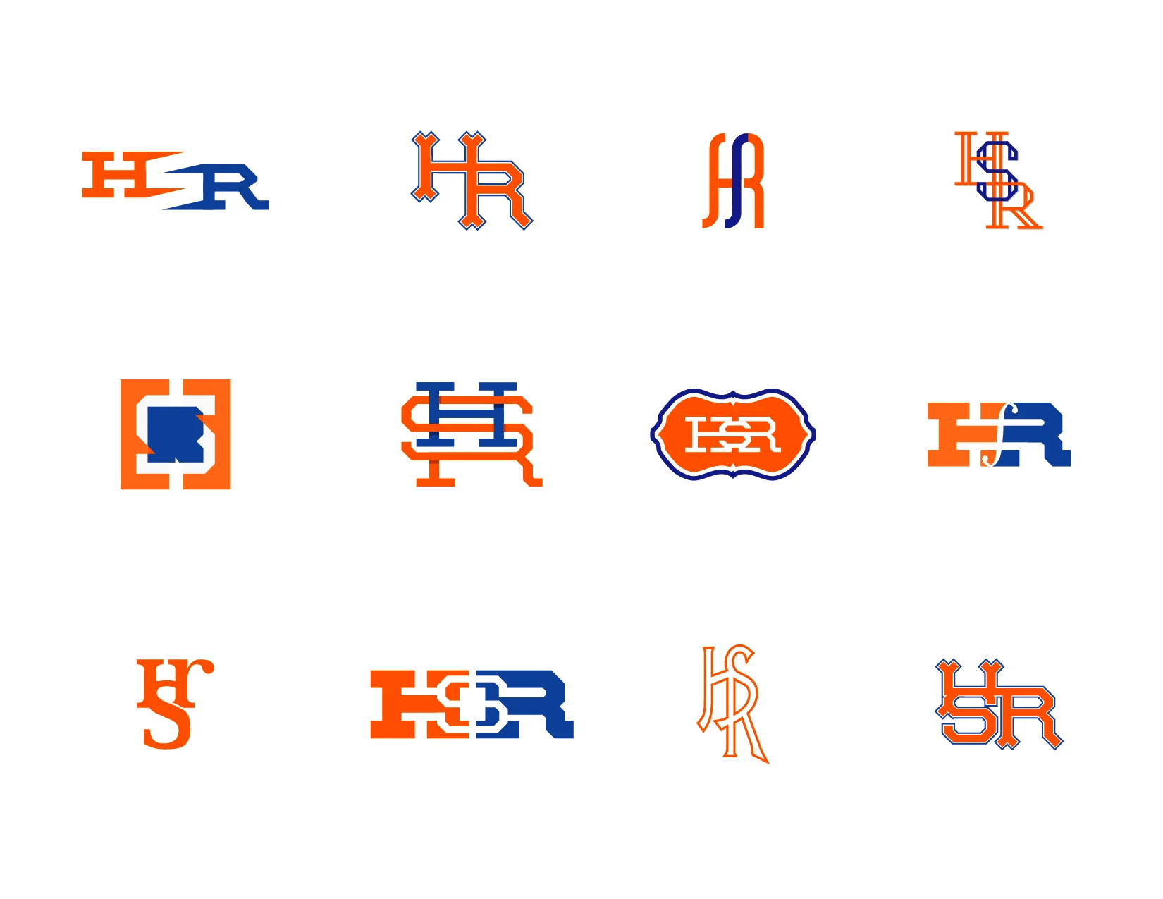 HSR Monogram - Logo Concepts