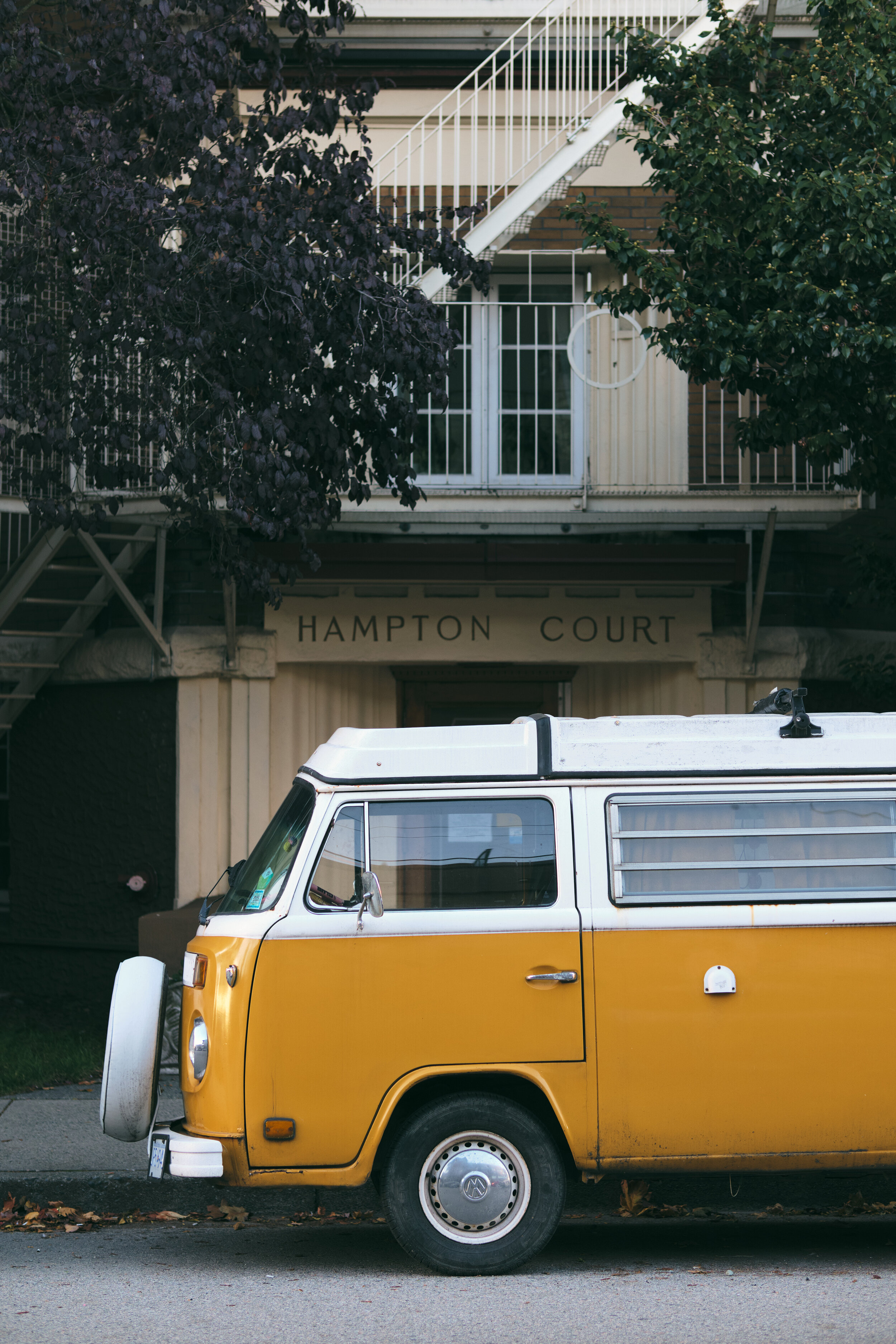 A VW bus. Sample image from a Fujifilm XF 50mm f/1 R WR