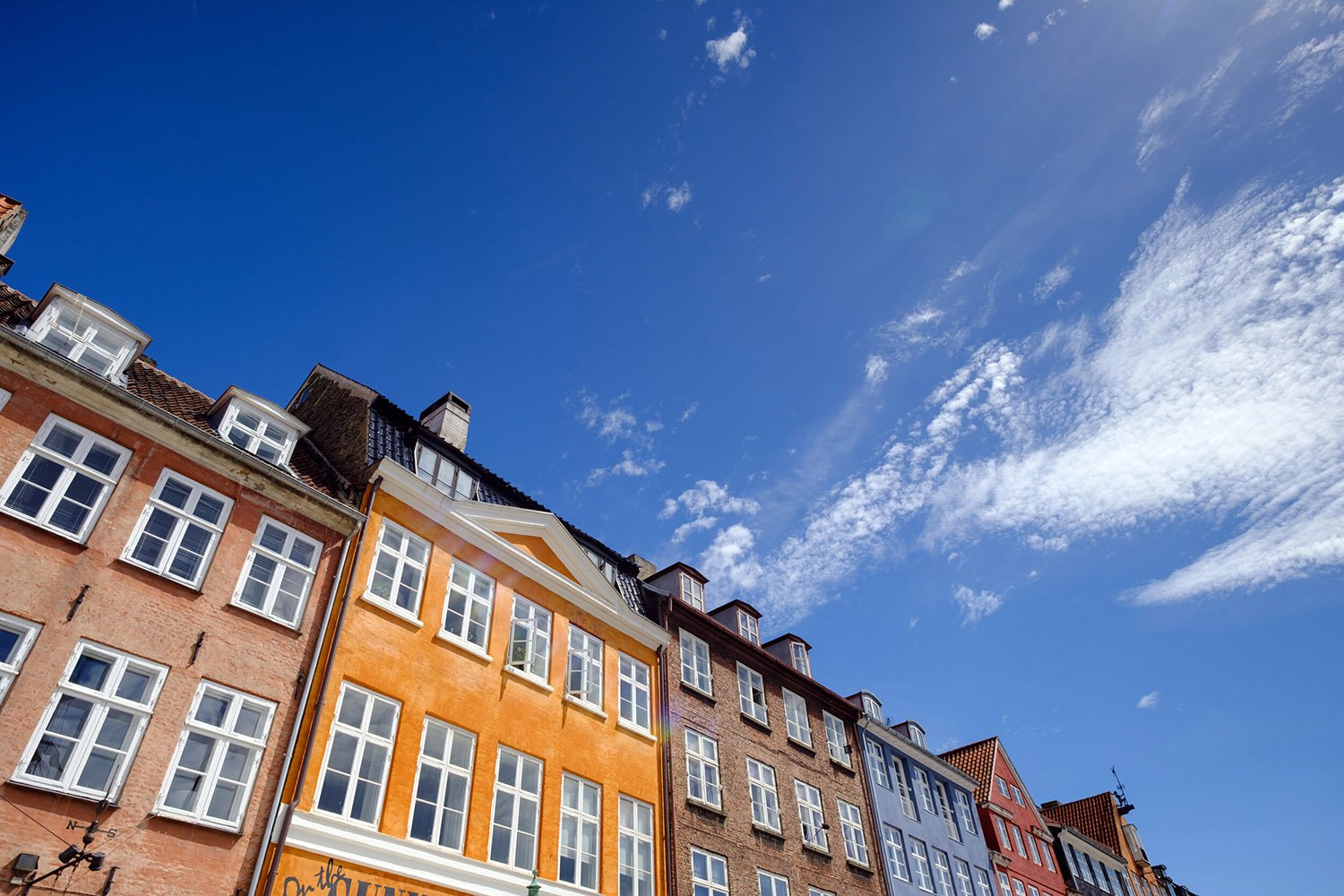 Classic Copenhagen apartment buildings