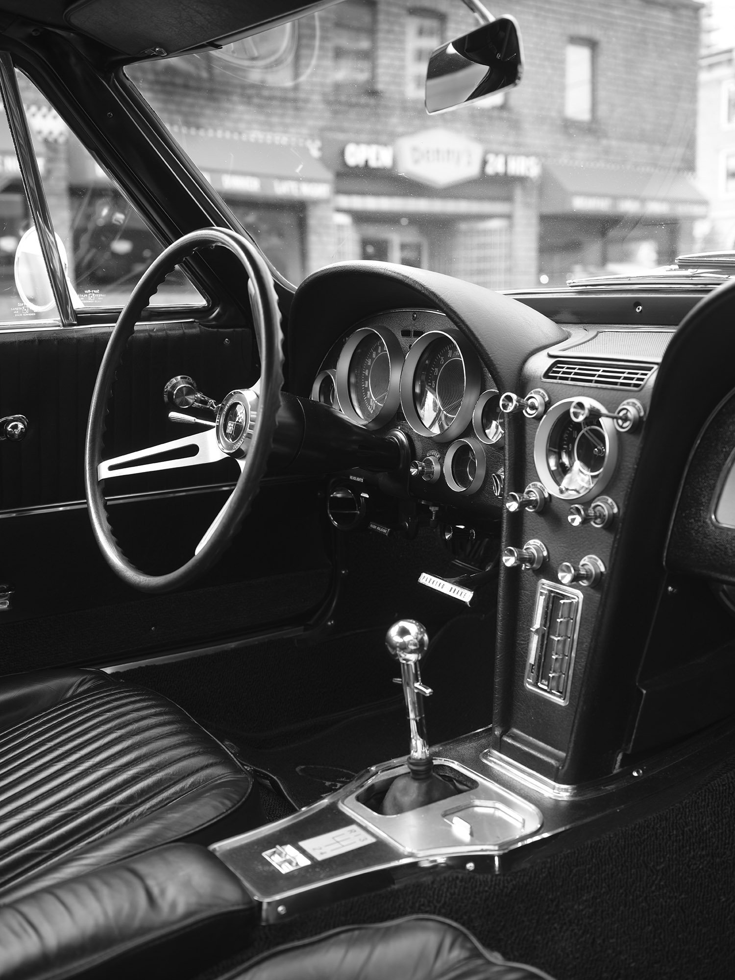 1964 Corvette Stingray interior
