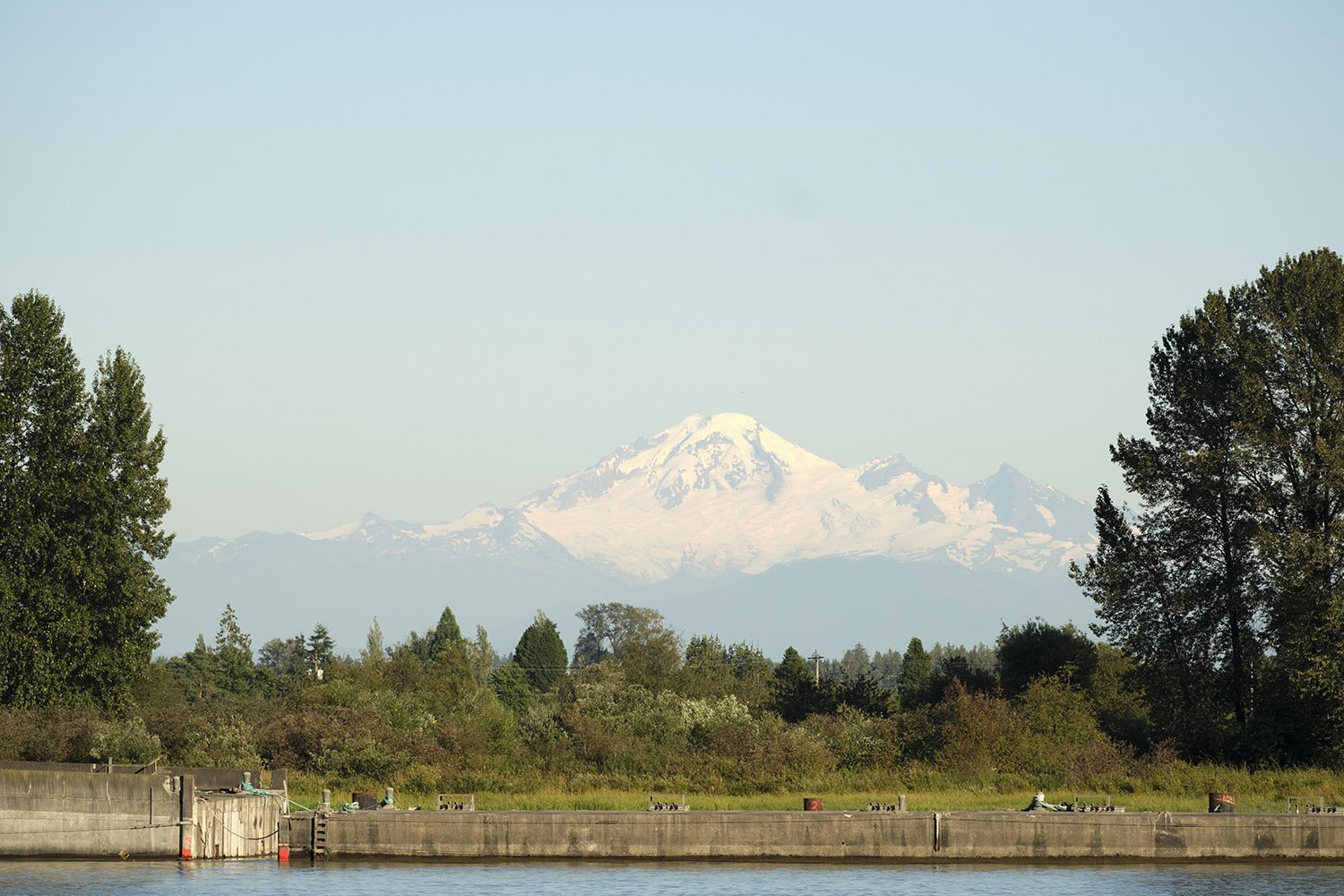 Views toward Mt. Baker